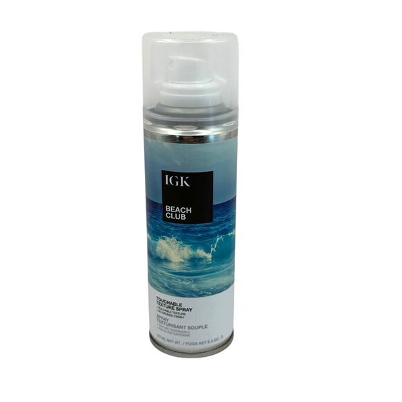 NEW IGK Hair Beach Club Touchable Texture Volume Wave Spray - 5oz/177mL - Picture 2 of 5